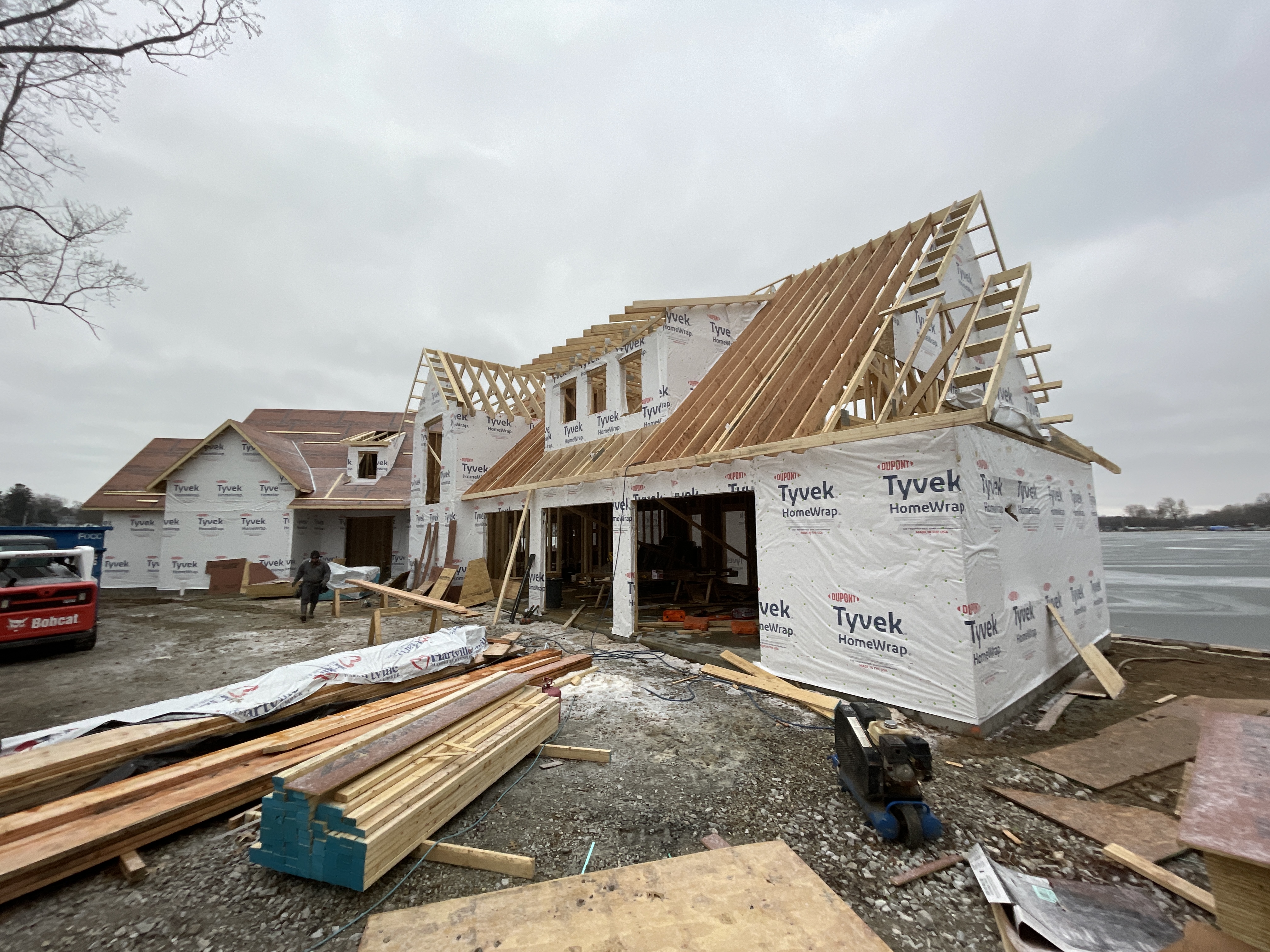 Custom Home Builder in Stark County Ohio Fred Olivieri Custom Homes Lakefront Home