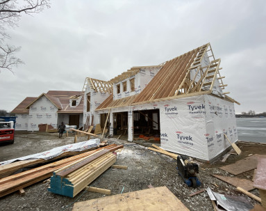 Custom Home Builder in Stark County Ohio Fred Olivieri Custom Homes Lakefront Home