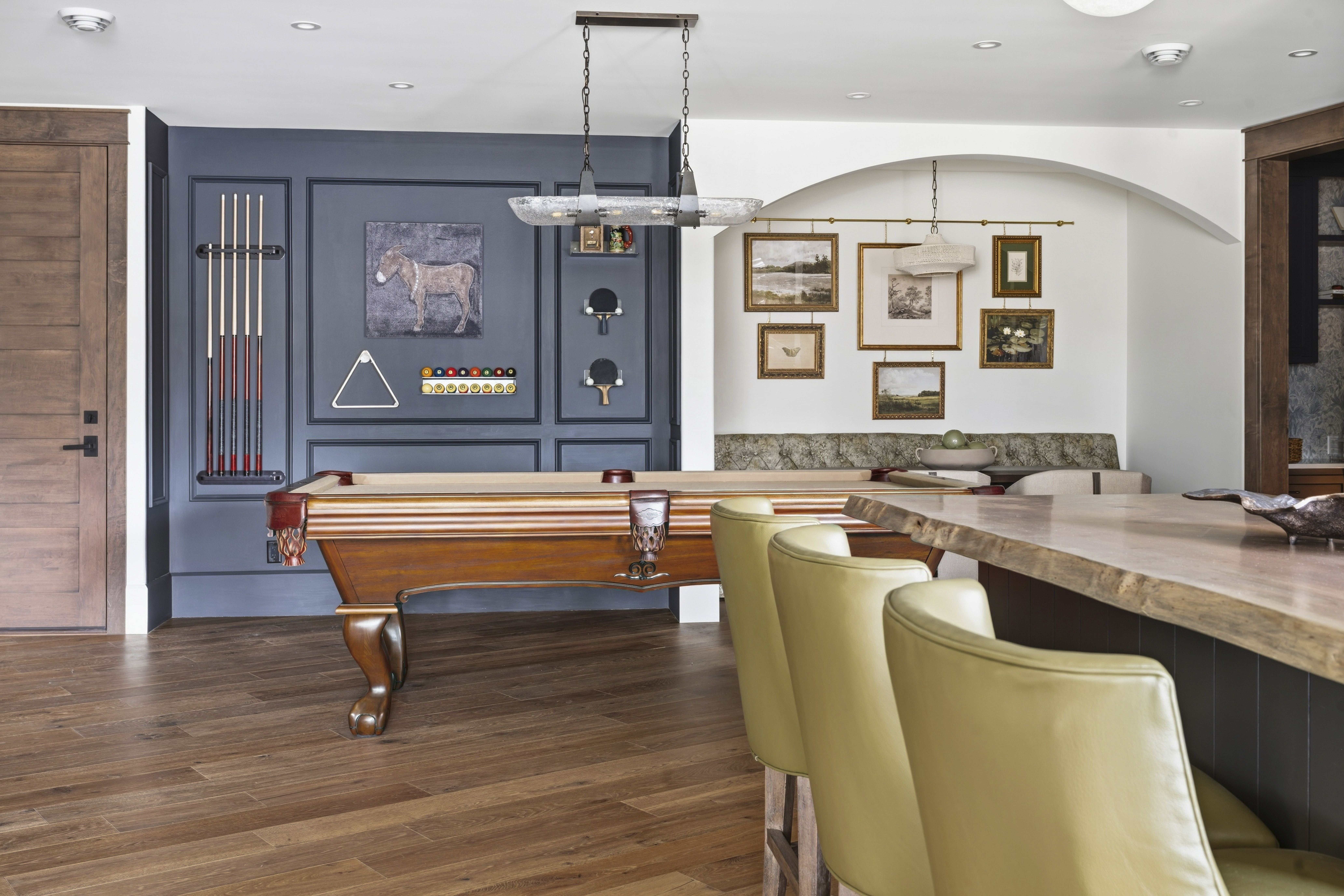 Fred Olivieri Custom Homes Entertainment Space inspiration Modern Cottage