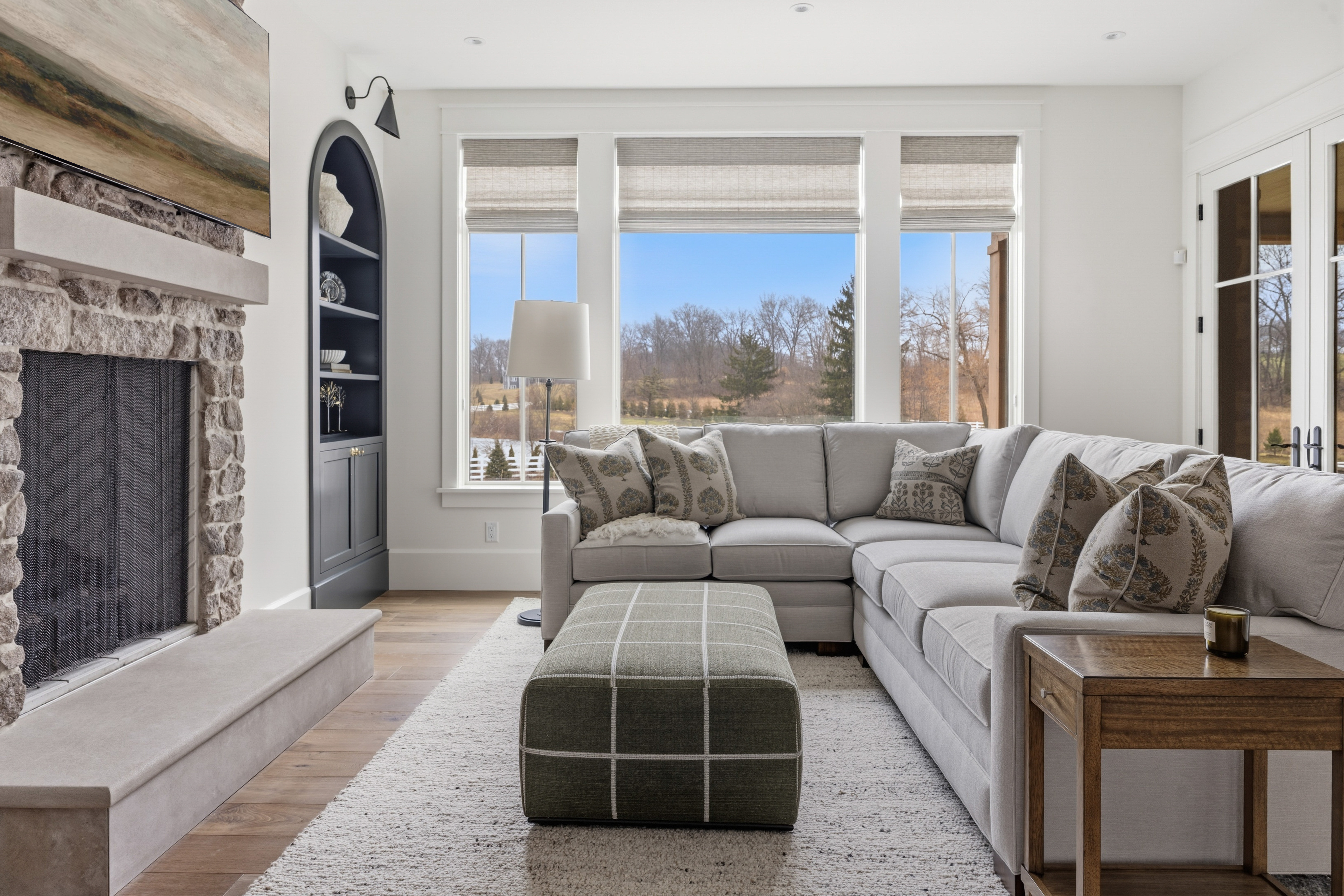 Fred Olivieri Custom Homes Living Room inspiration Modern Cottage