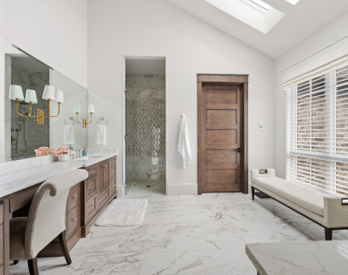 Fred Olivieri Custom Homes Primary Bathroom inspiration Modern Cottage