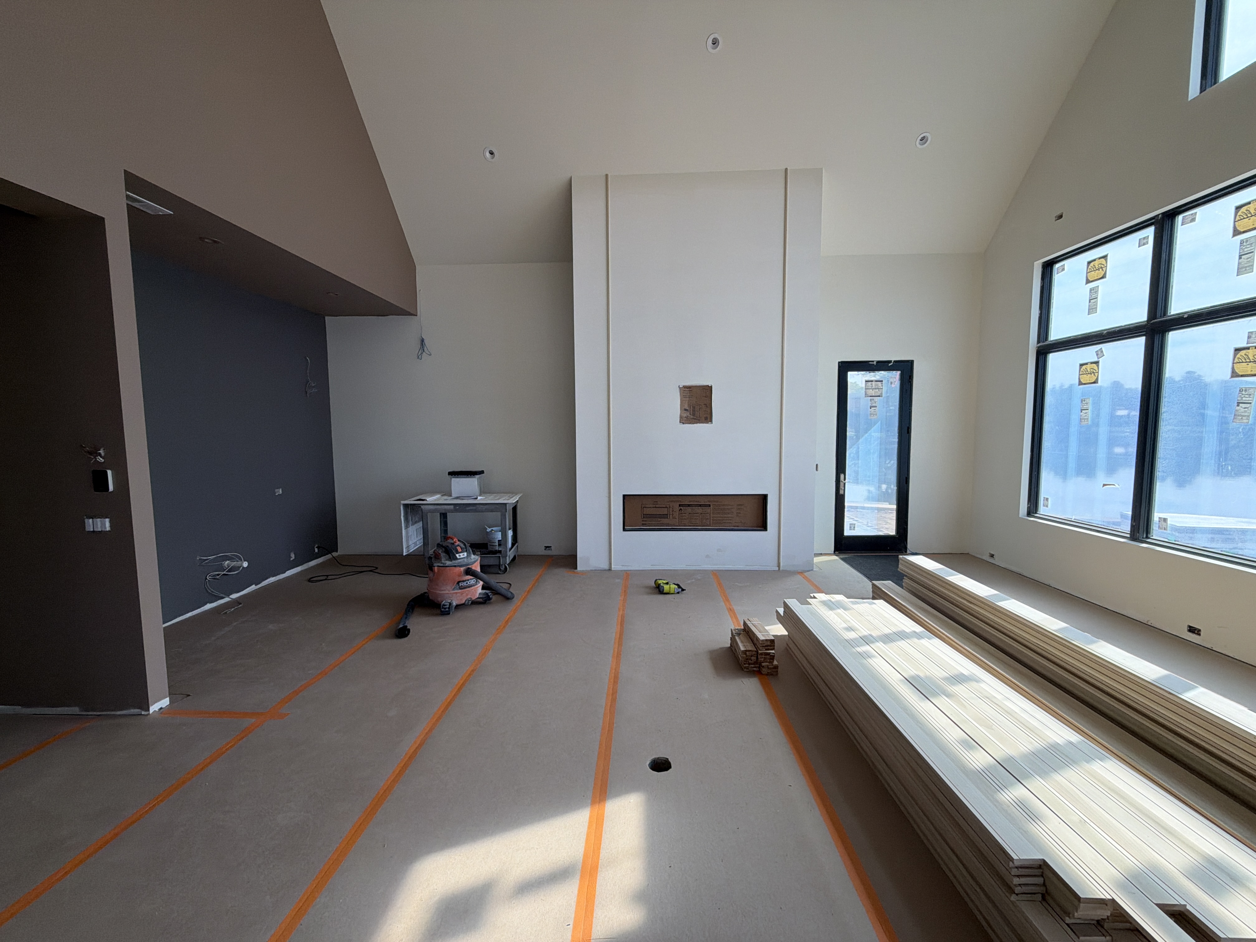 Under Construction Custom Home by Fred Olivieri Custom Homes NE Ohio Home Builder